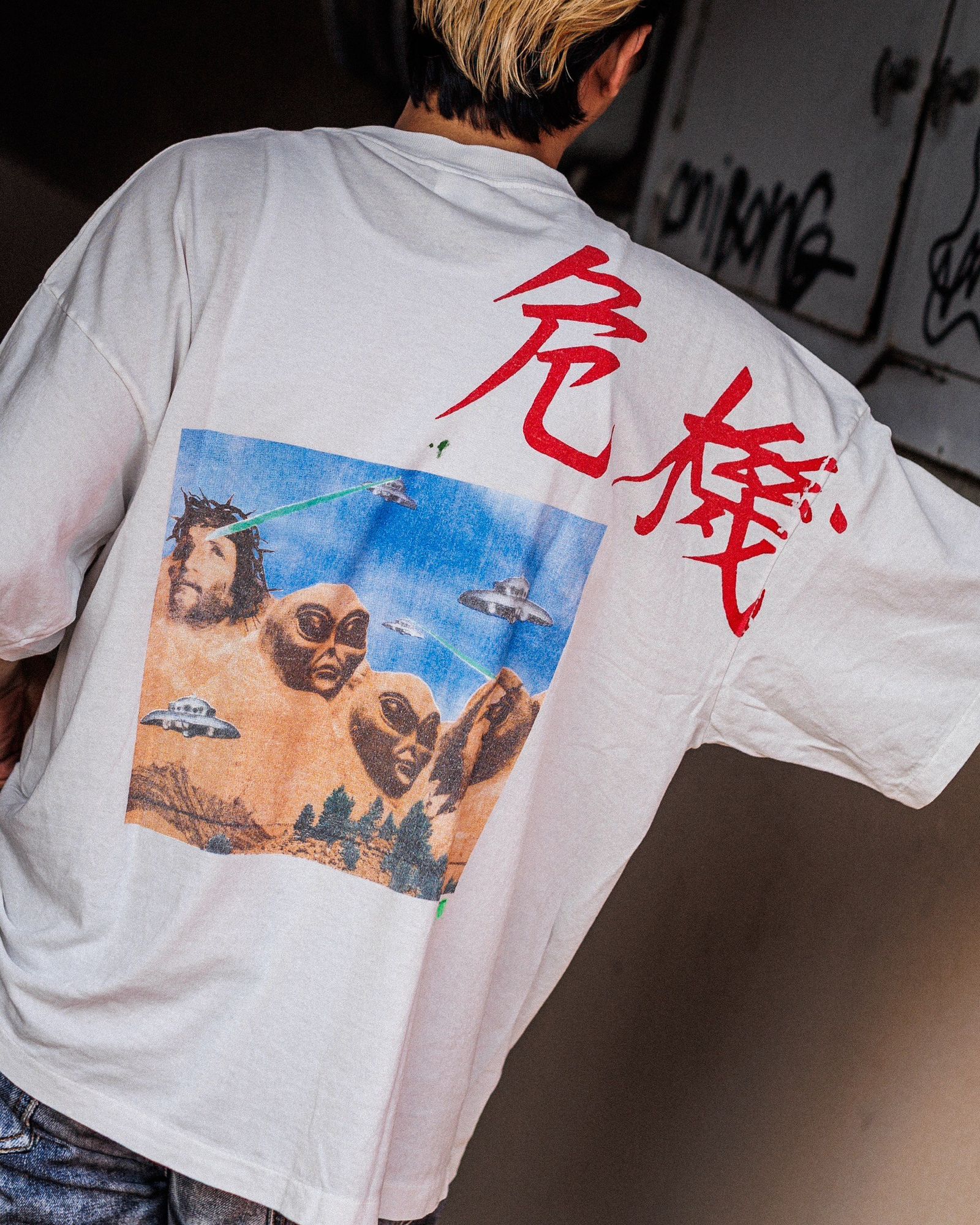 SAINT M×××××× - セントマイケル25SS KIKI SW_SS TEE(SM-HR8 SAINT M×××××× - セントマイケル25SS KIKI SW_SS TEE(SM-HR8