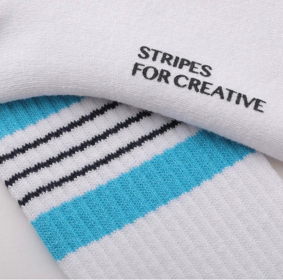 S.F.C 24SS エスエフシー SFC SIDE STRIPE SOCKS (SFCSS24AC04)White/Sax