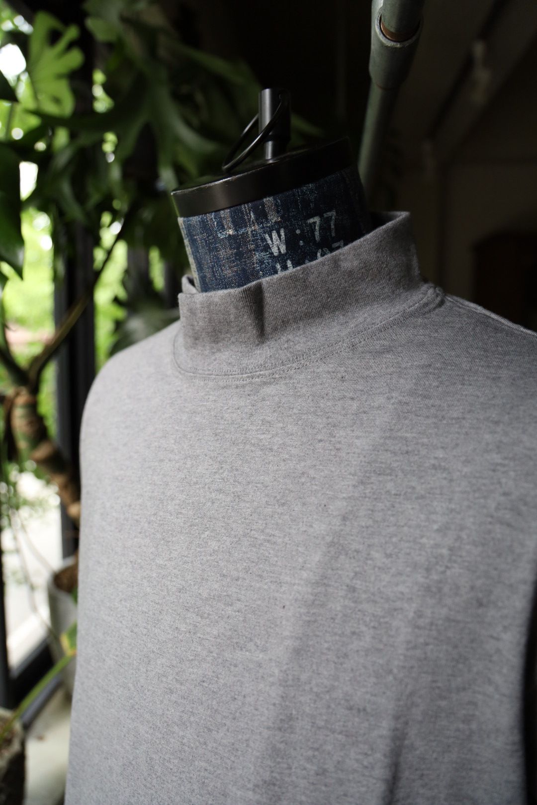 Cashmere Blend Turtle Neck L/S T-Shirt( 24AAP-05-01K)GRAY