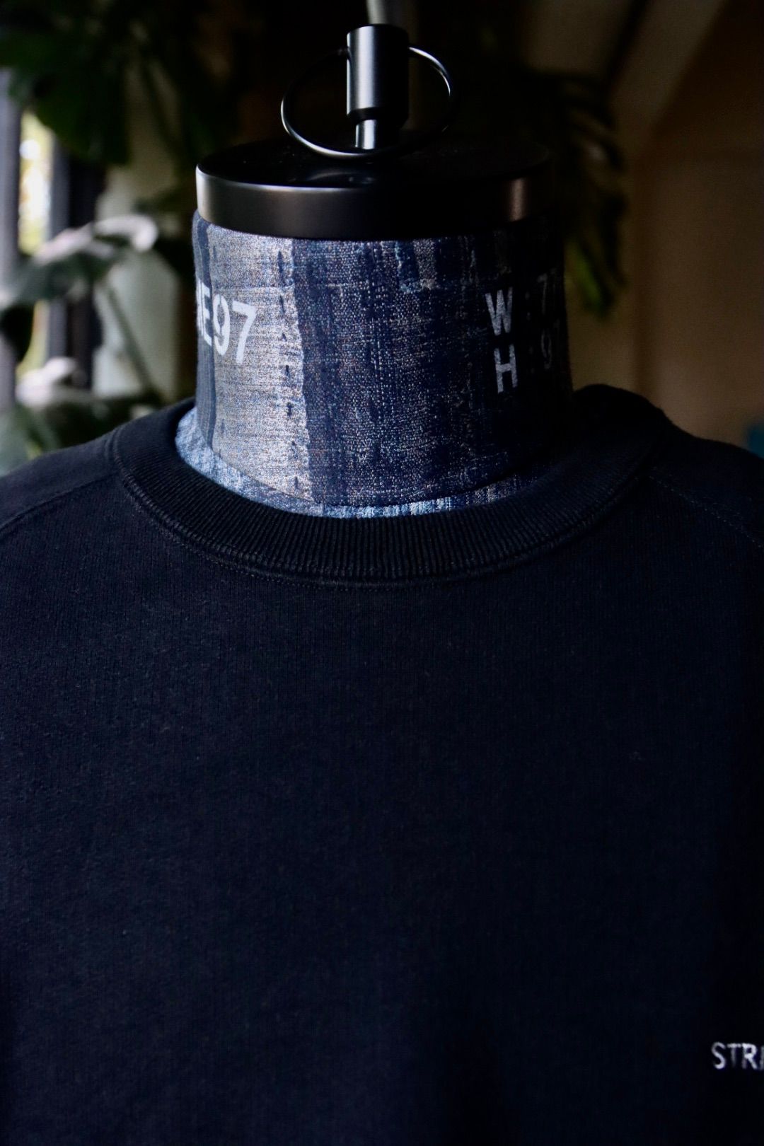 S.F.C 23FW SFC RAGLAN CREW(SFCFW23CS03)Black