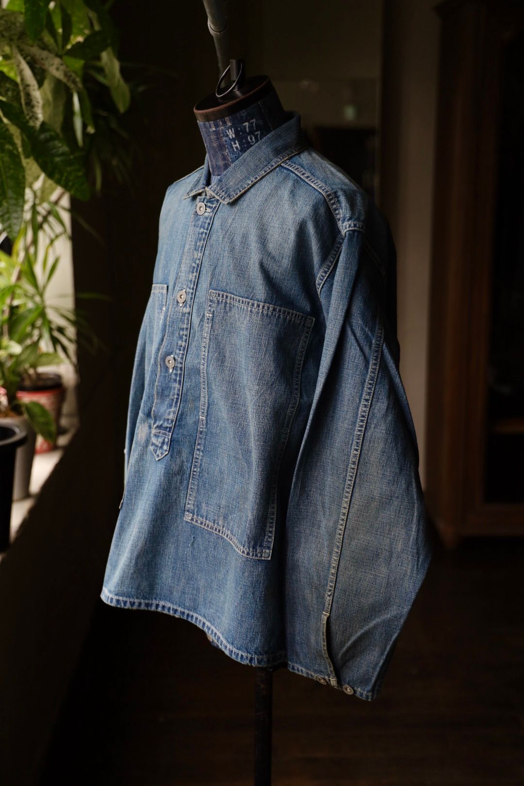 BOW WOW 25FWバウワウ US ARMY M-35 DENIM JACKET AGED(BW252-UA3DJ) AGED INDIGO★9月20日(土)発売！