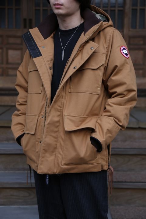 CANADA GOOSE×JUNYA WATANABE MAN綿ダックコラボレーションダウンジャケット(WF-J401-051)"BROWN"style.2020.10.10.
