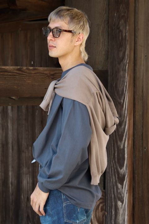 Graphpaper L/S Oversized Tee PICK UP STYLE