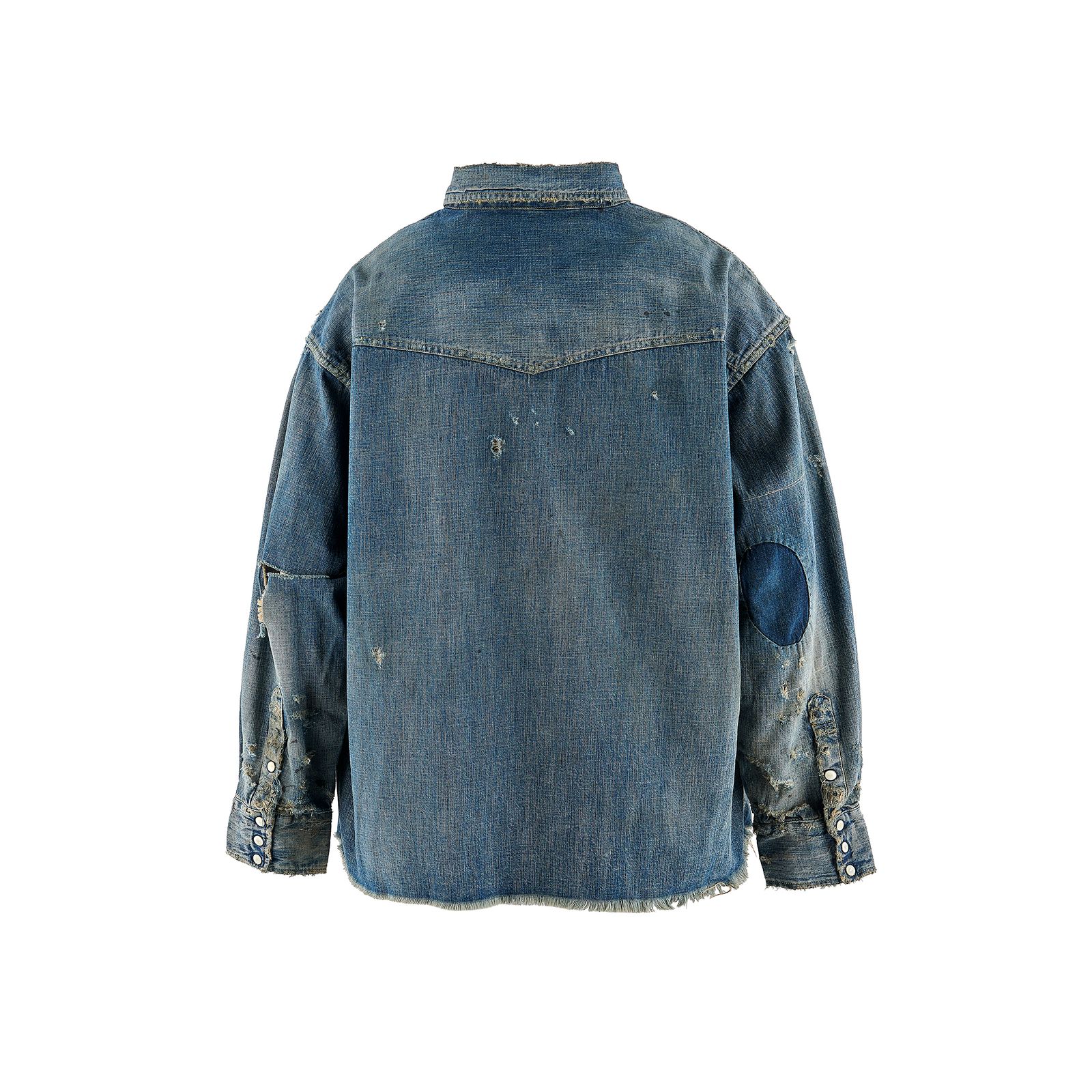 SAINT M×××××× - セントマイケル23AW DENIM SHIRT(SM-A23-0000-015