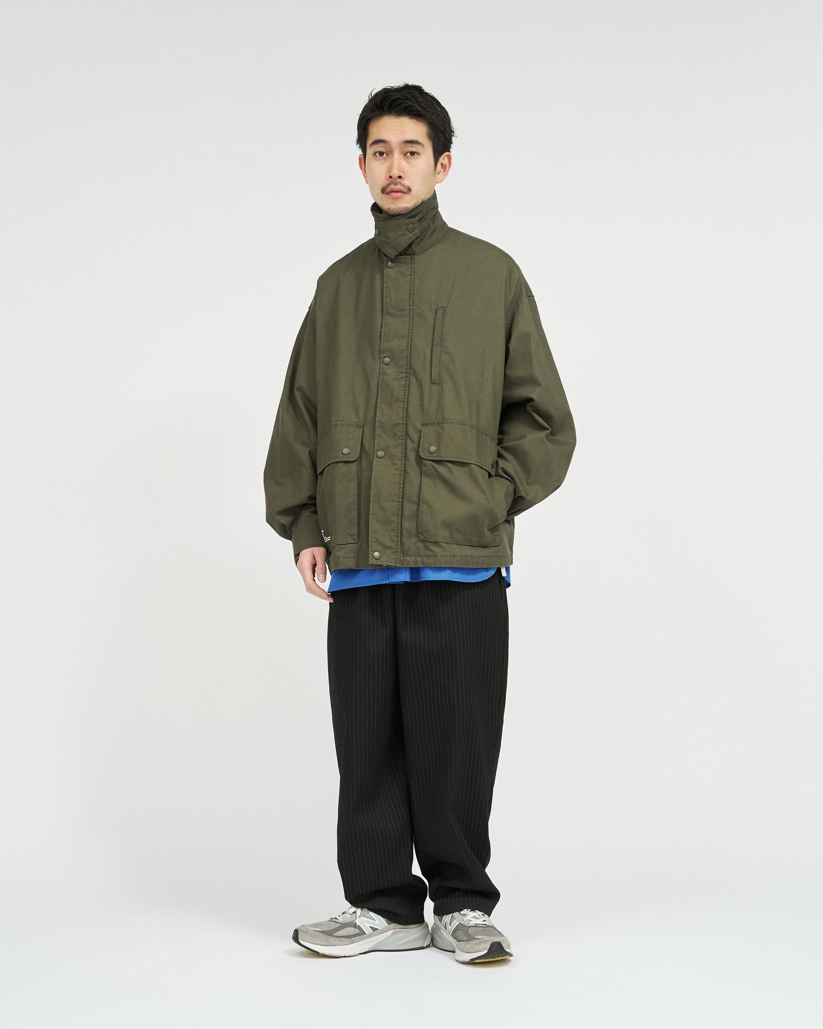 フレッシュサービス WAXED OXFORD UTILITY JACKET(FSC261-30260)KHAKI★2月14日(土)発売