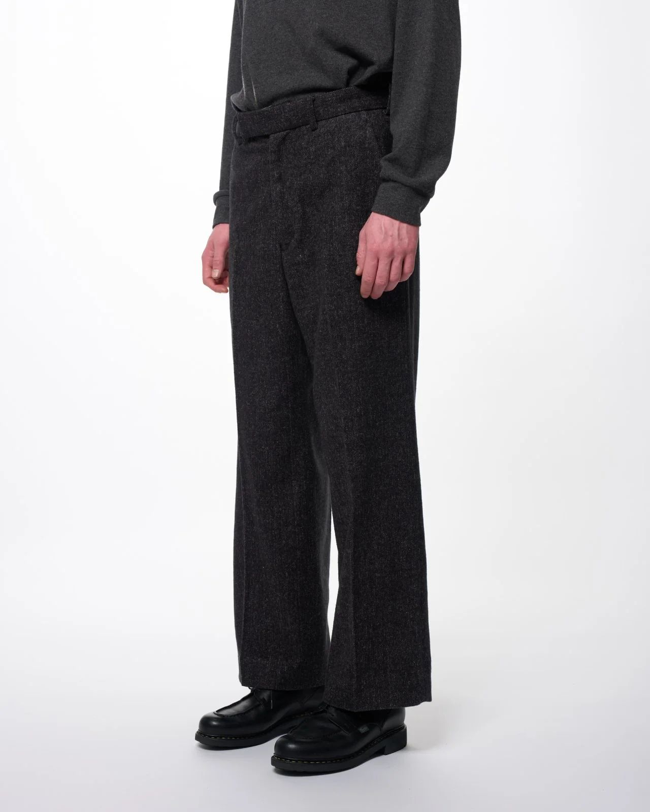 マーカ 26AW SINGLE PLEAT WIDE TROUSERS(M26C19PT01C)HERRINGBONE☆新作発売！
