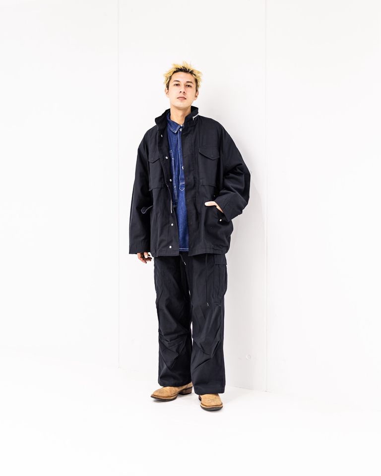 FreshService BACK SATEEN FIELD JACKET(BLACK)10月11日(土)新作発売！