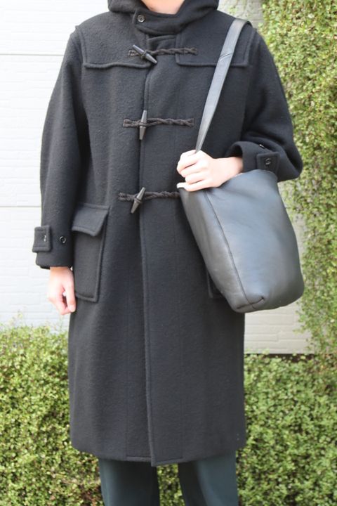 blurhmsROOTSTOCK Wool Melton Duffle Coat style.2020.10.10