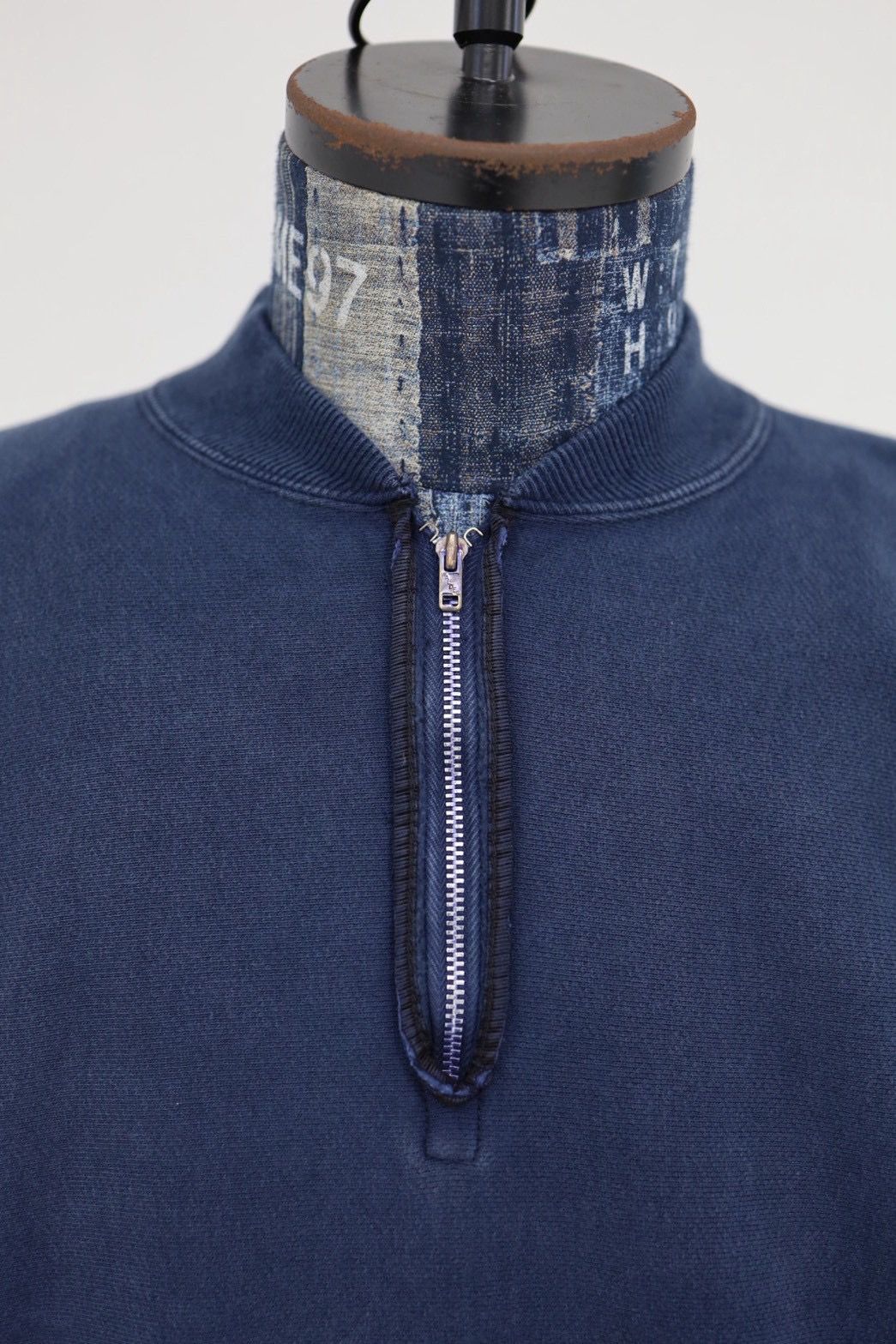 アプレッセ 2026 STYLE1 Vintage Half Zip Rib Collar Sweatshirt(26SAP-05-11)NAVY☆12月13日(土)発売！