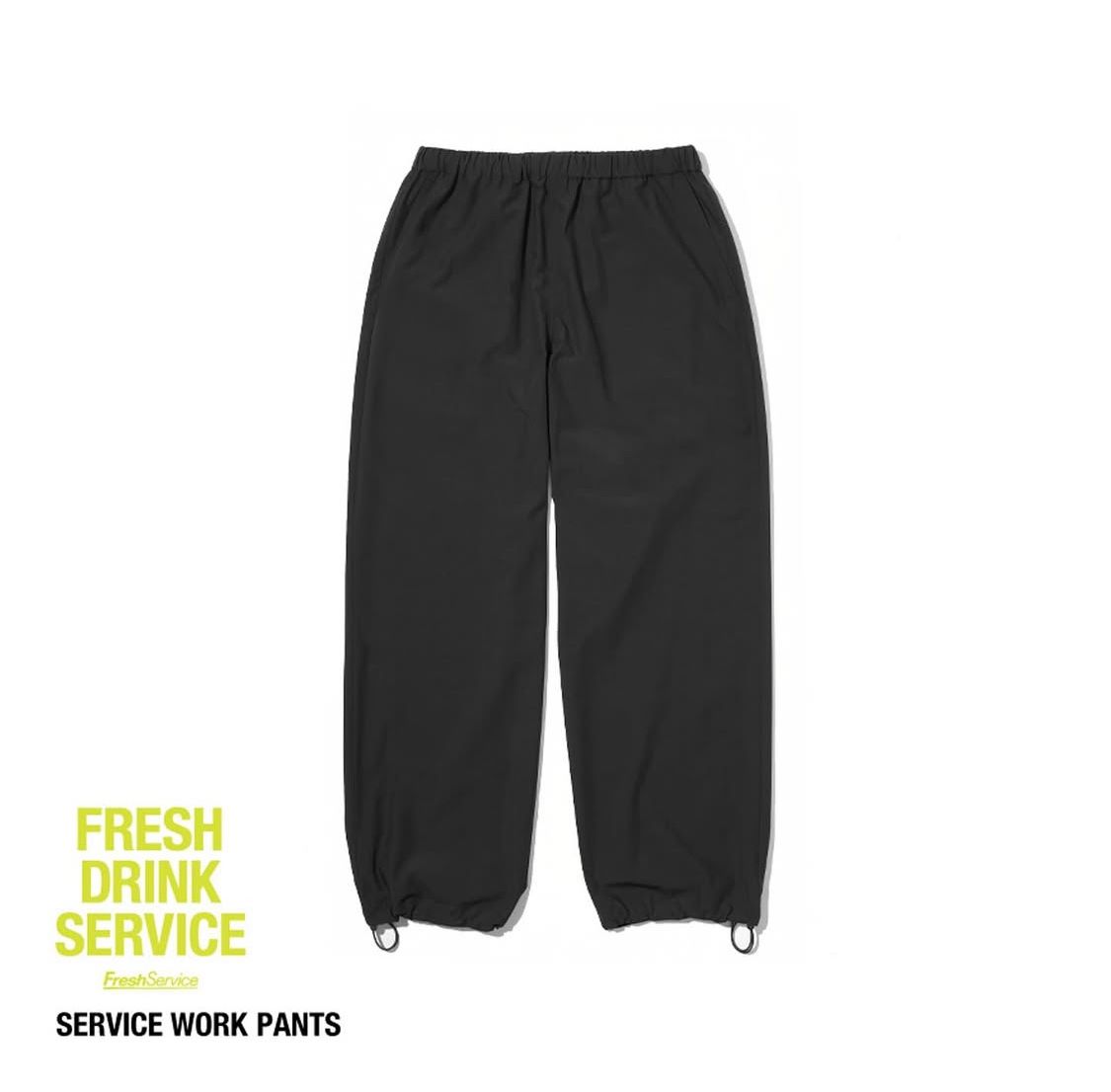 フレッシュサービス FDS SERVICE WORK PANTS (FDS252-40112)BLACK