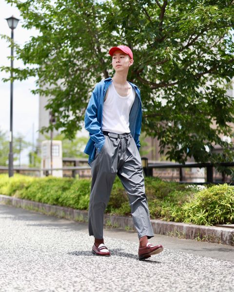 A.PRESSE アプレッセ 23AW Washed Denim shirtスタイル | 3498 | mark