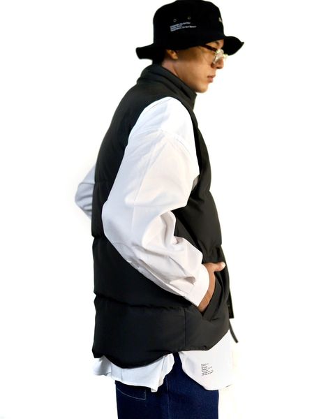 CANADA GOOSE GARSON VEST BLACK LABELスタイル