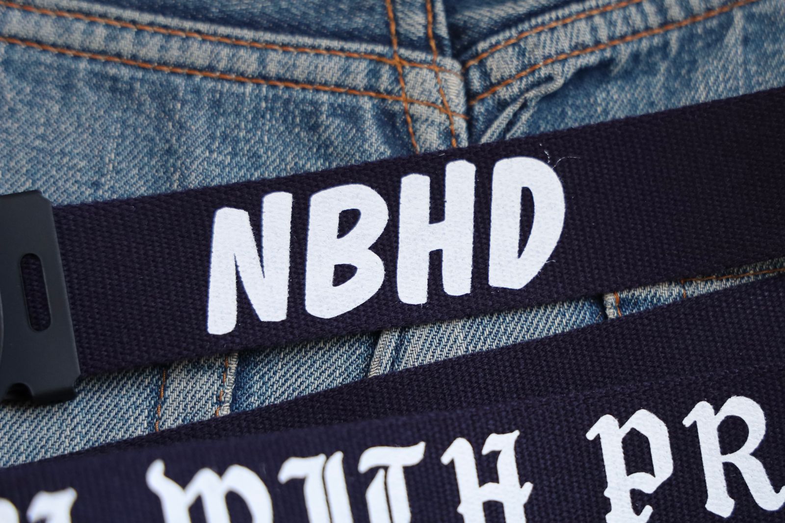 【SAINT MICHAEL】STHD . GI BELT SM-HR8-0000-C75 ベルト SAINT M×××××× - 【ラスト1点】【コラボ】SM-HR8-0000-C75