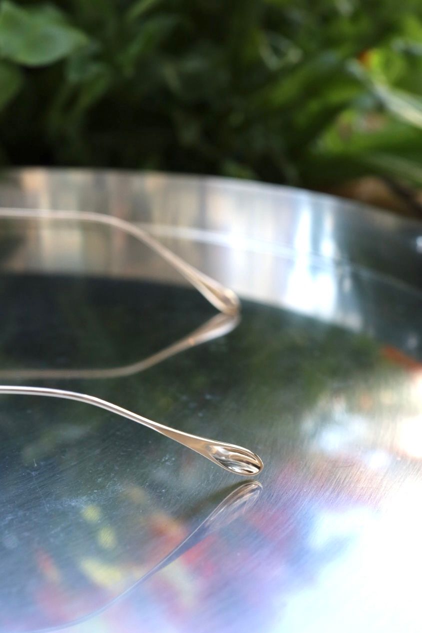 ノチノオプティカル KOUGETSU NOCHINO-N13 #5. CHAMPAGNE GOLD & AMBER× CLEAR to D.GREY (調光モデル)☆4月18日(土)再入荷！