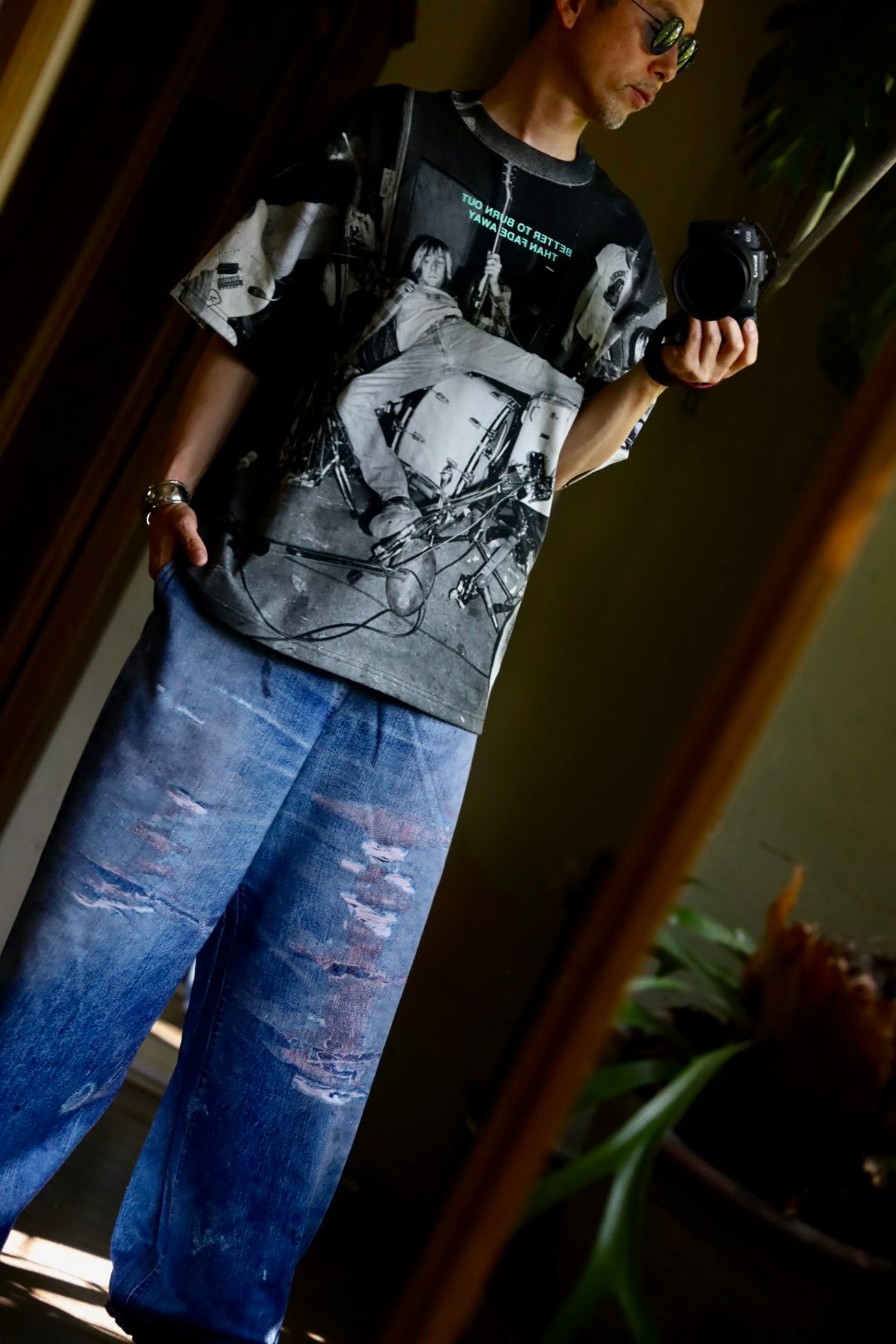 TALKING ABOUT THE ABSTRACTION PRINT WIDE PTスタイル.2024.8