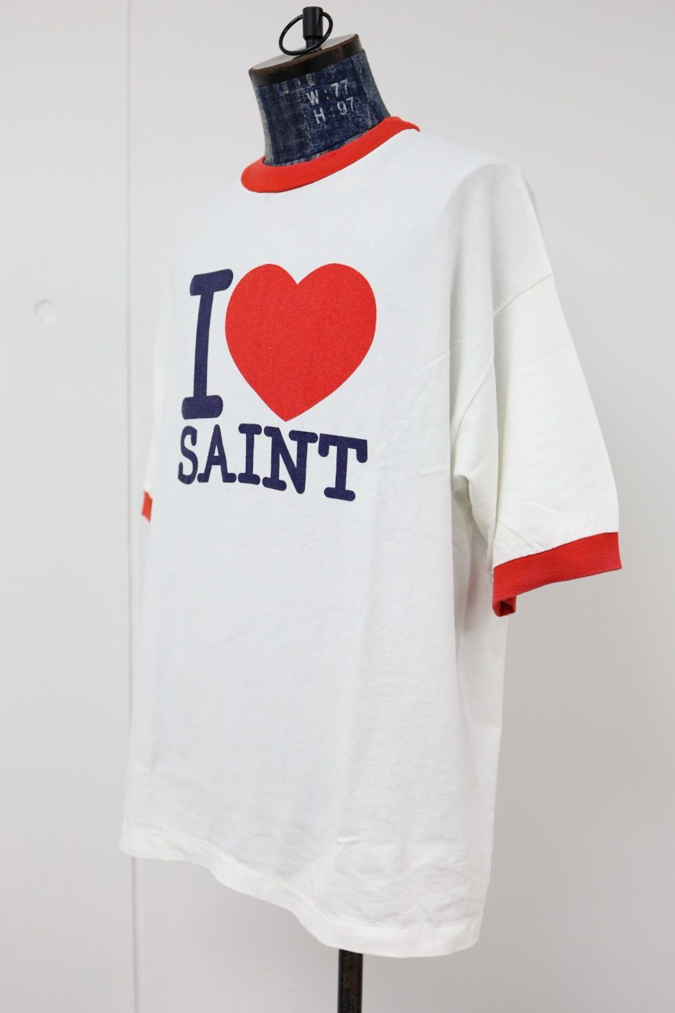 セントマイケル 26SS I LOVE SAINT_SS T-SHIRT(SM-MK8-0000-018)WHITE☆4月29日(水)新作発売！