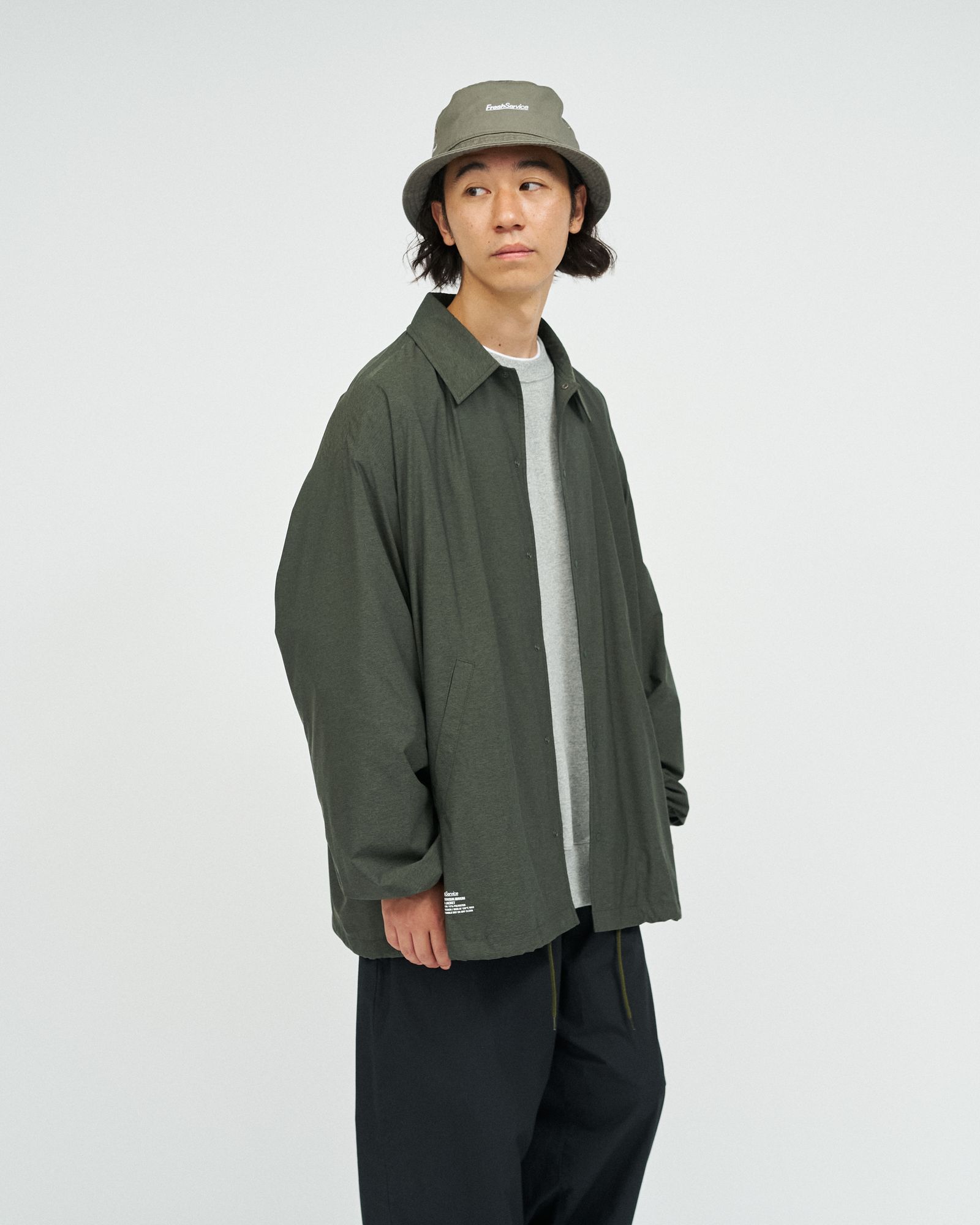 フレッシュサービス PERTEX® EQUILIBRIUM COACH JACKET(FSC253-30113) KHAKI★9月20日(土)発売！