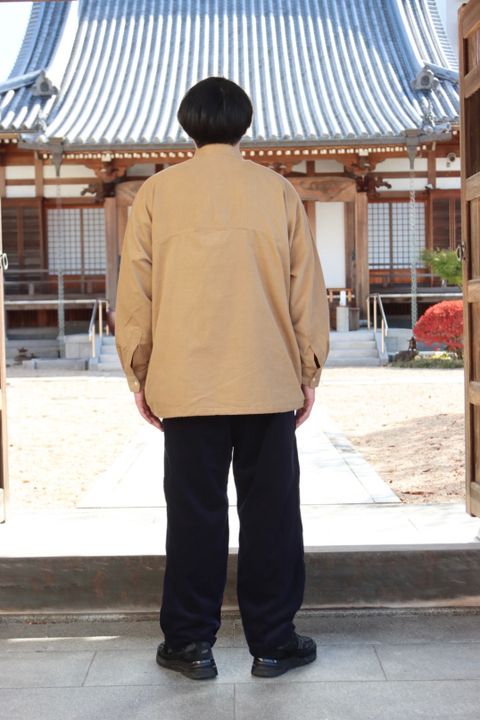 FreshService CORDUROY ANORAK SHIRT style.2022.11.6