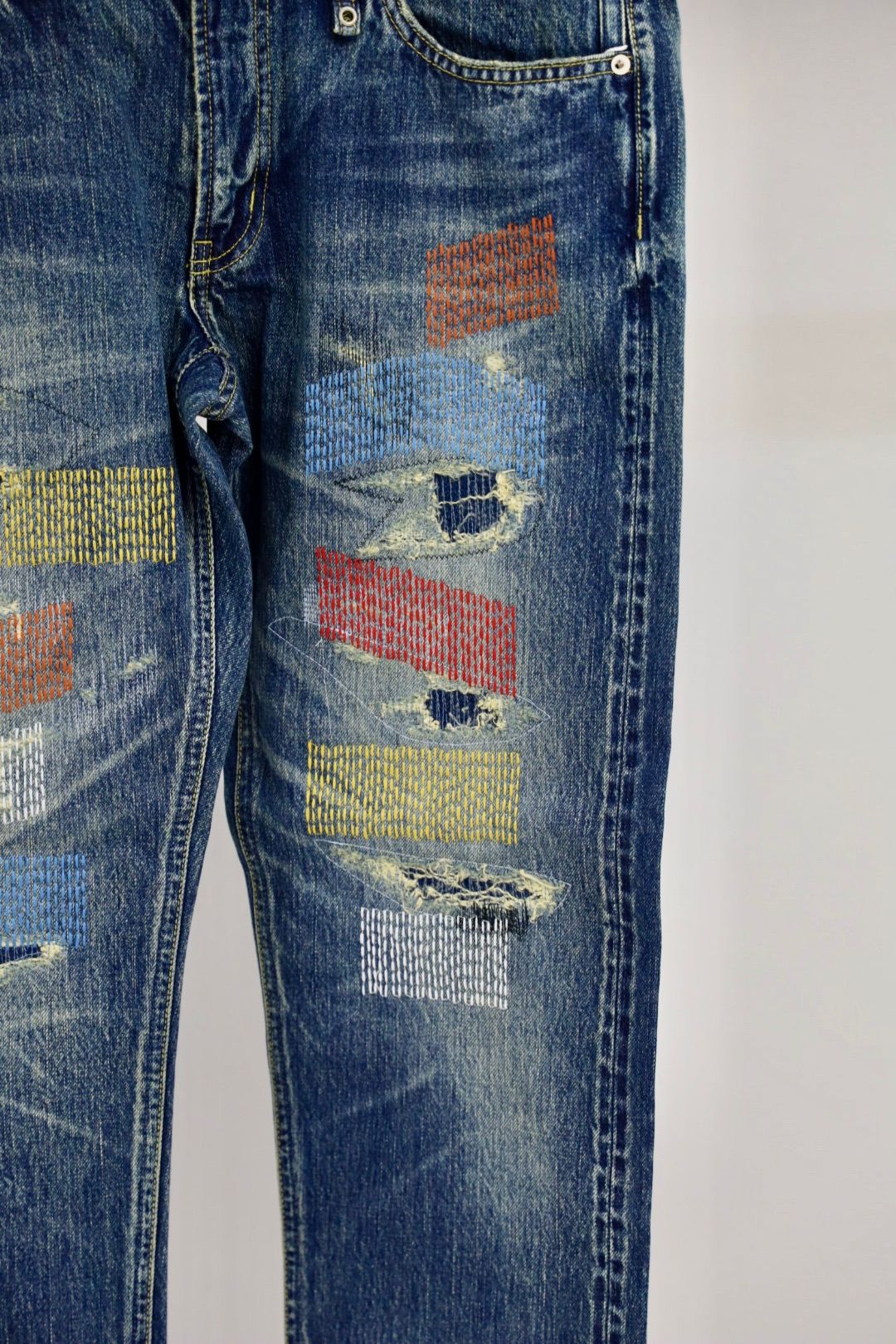 ファンダメンタル デニムパンツ SLIM FIT DENIM CS129 (FA25MT129)INDIGO
