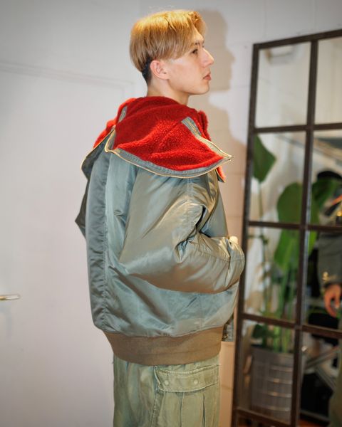 ダブレット PETAL MOUTH HOOD BOMBER JACKET 9月14日新作発売！
