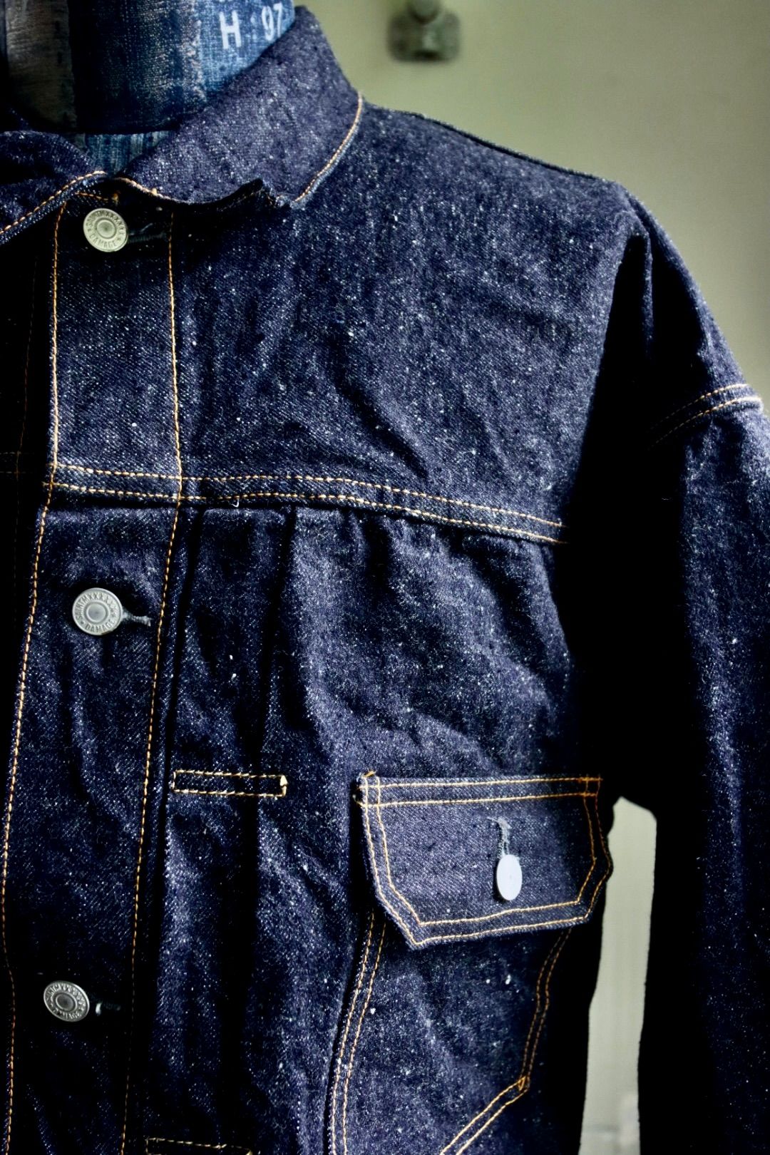 セントマイケル23AW ベルベルジンコラボデニムジャケットBJ_DENIM JKT(SM-A23-0000-C16)BLUE☆10月7日(土)発売！  - S