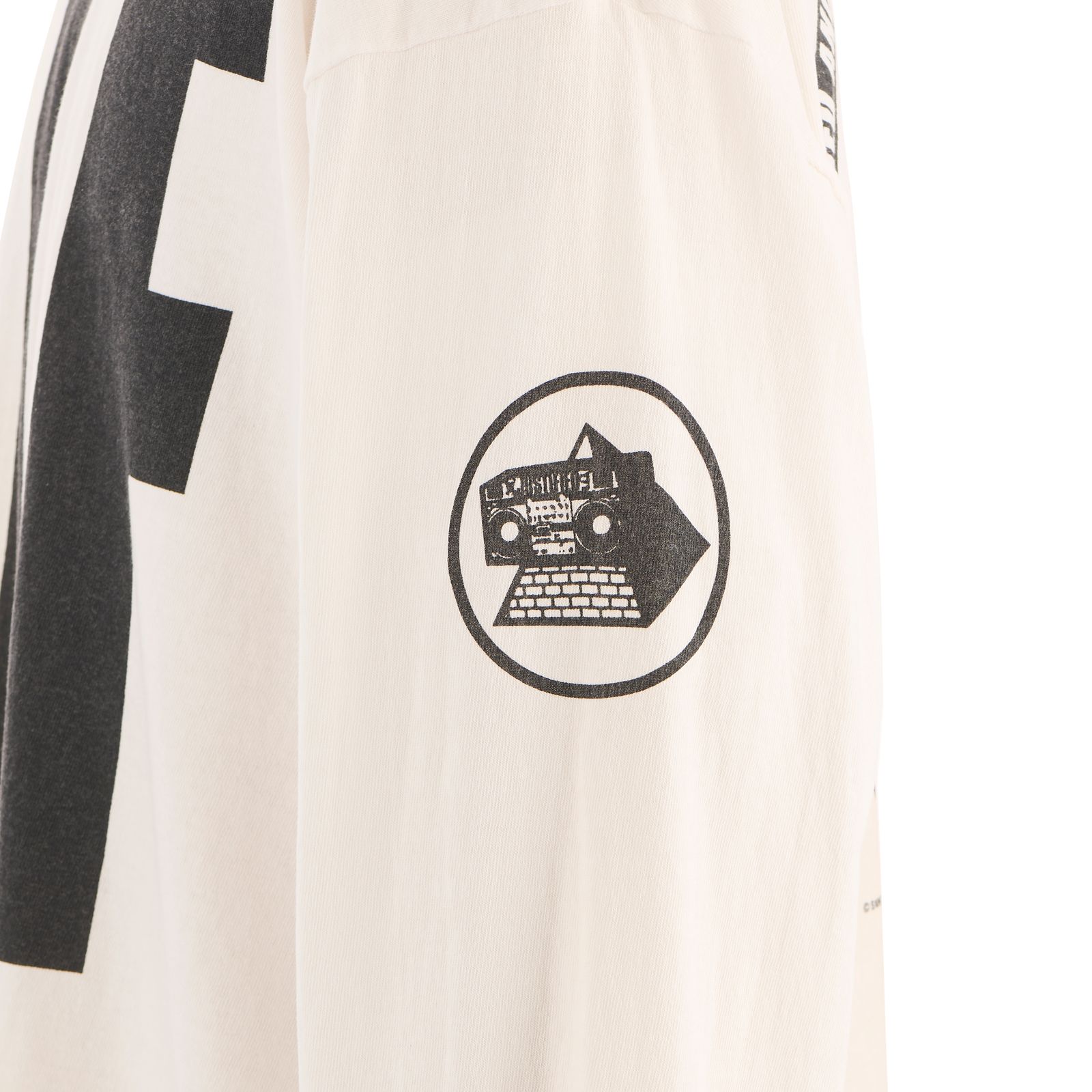 セントマイケル Tシャツ KLF LS TEE(SM-HR1-0000-C05)WHITE