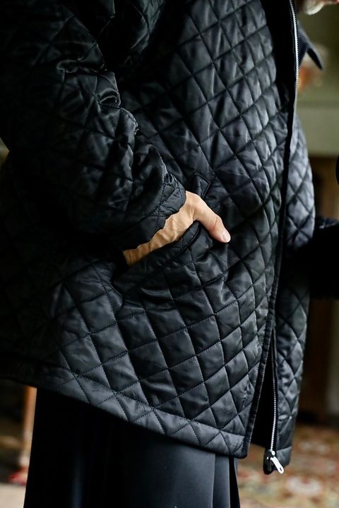 COMME des GARCONS HOMME 26FW リバーシブルキルティングジャケット"BLACK"スタイル