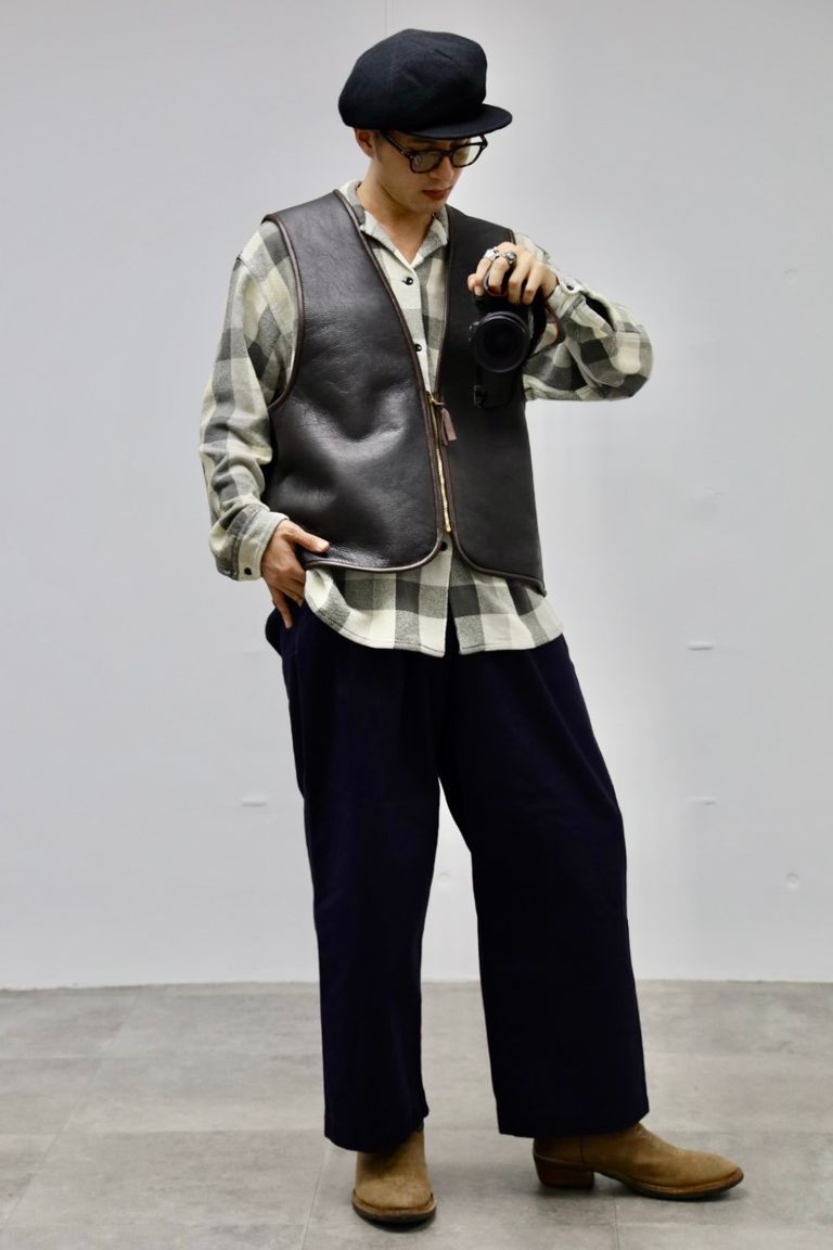 Gurank Lamb Skin Vest 新作発売！