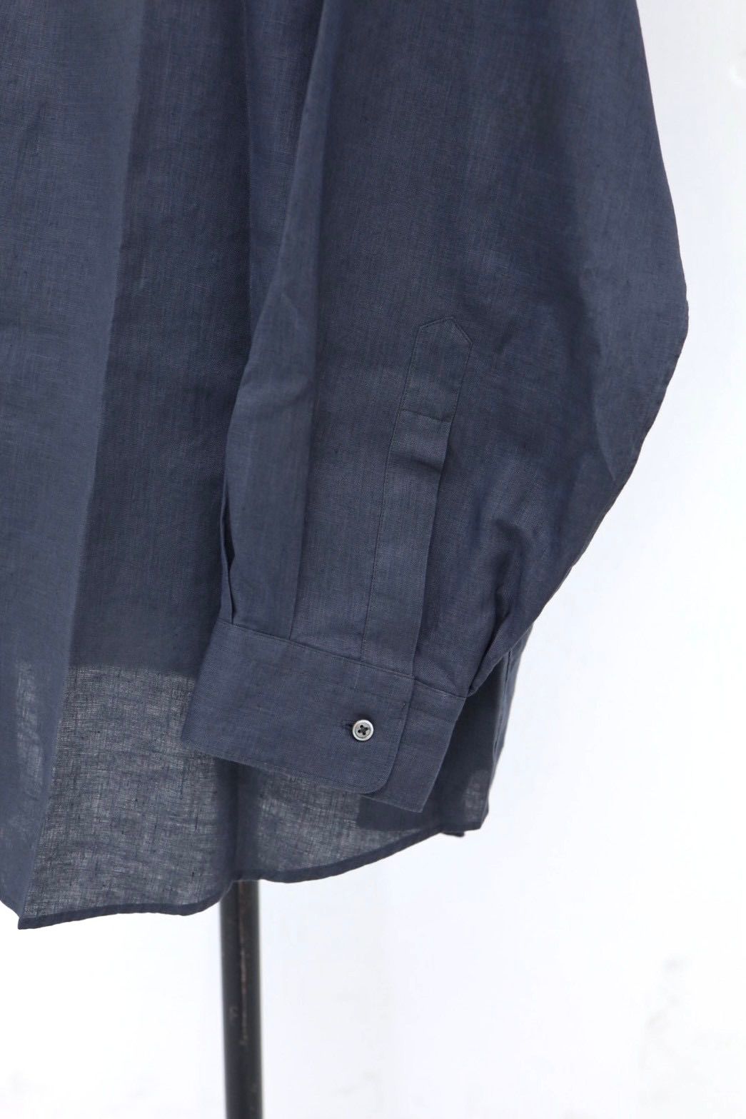 グラフペーパー Linen L/S Oversized Regular Collar Shirt(GM262-50039B)C.GRAY☆6月20日(土)発売！