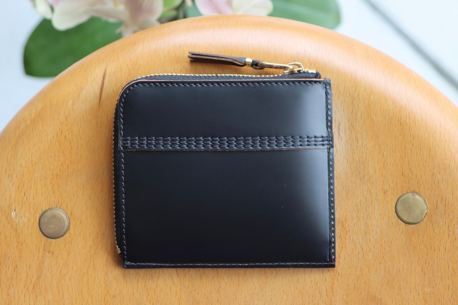 コムデギャルソン 財布 Triple Stitch Wallet mini(SA3100TS)Black☆7月10日発売！
