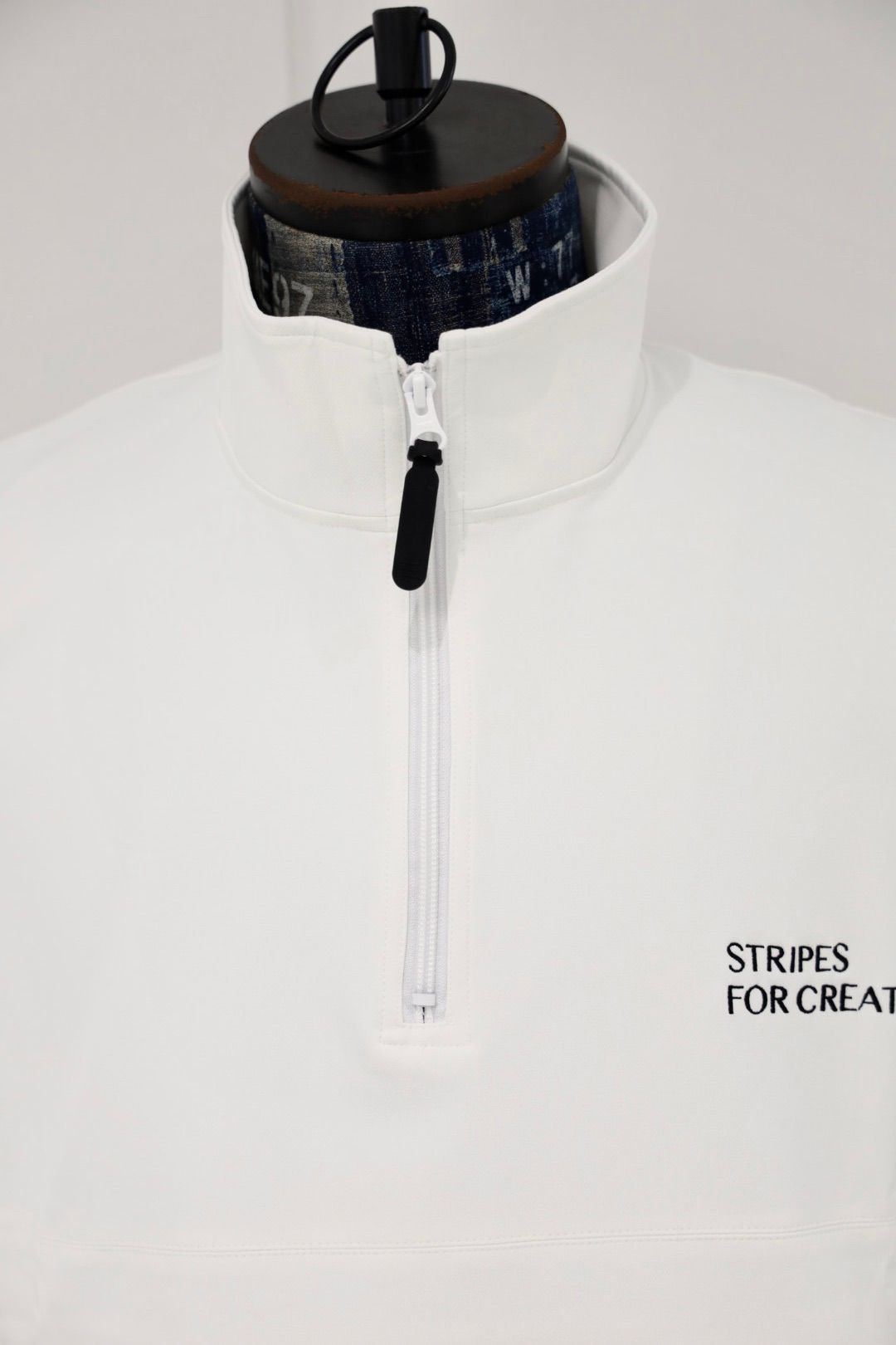 S.F.C 25FW エスエフシー HALF ZIP JACKET (SFCFW25J08)White