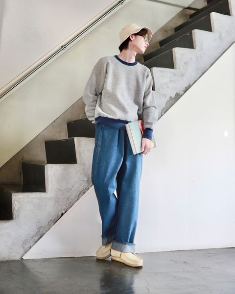 A.PRESSE アプレッセ 2023 Style2 Vintage Sweatshirtスタイル