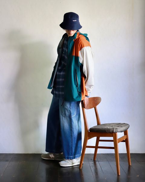 Graphpaper 23AW PERTEX_SHIELD Shell Jacketスタイル