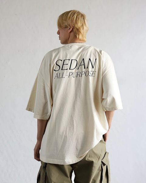 セダンオールパーパス 24SS Garment Dyed S/S Tee style(Cream) 2024.4.5