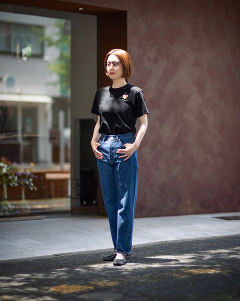 PLAY COMME des GARCONS  ワンポイントTシャツ style.2024.06.08
