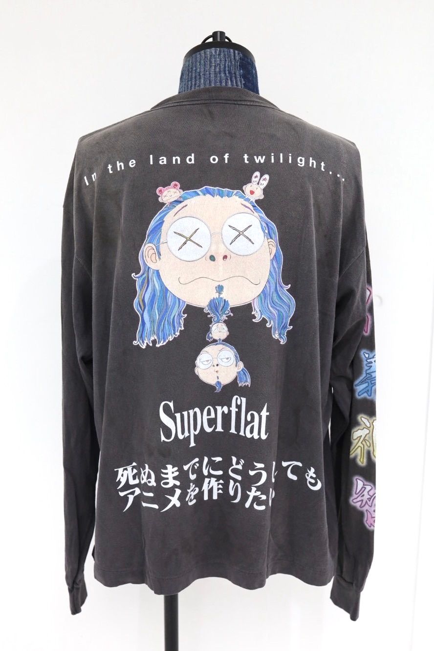 モノノケ・メイド L/S T-SHIRT_SUPERFLAT(MT-MK8-0000-008)BLACK☆新作発売！