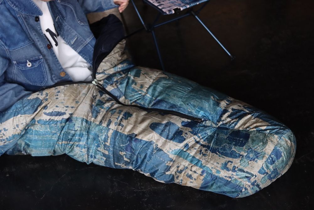 ファンダメンタル22SS NANGA SLEEPING BAG ナンガスリーピングバッグ(FA22/NG11)BORO