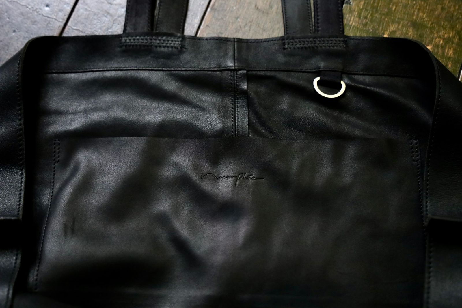 Morphee / モルフェ マグナムトートバッグ 2WAY MAGNUM TOTE "BLACK"