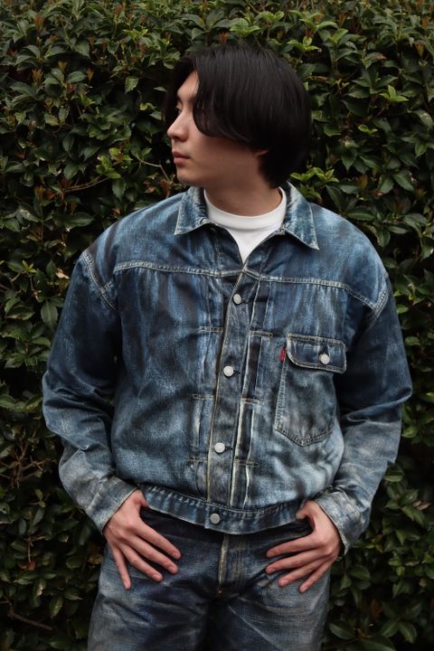 ジュンヤワタナベマン22SSベルベルジン×Levi'sトリプルネームジャケット style.2022.4.14.