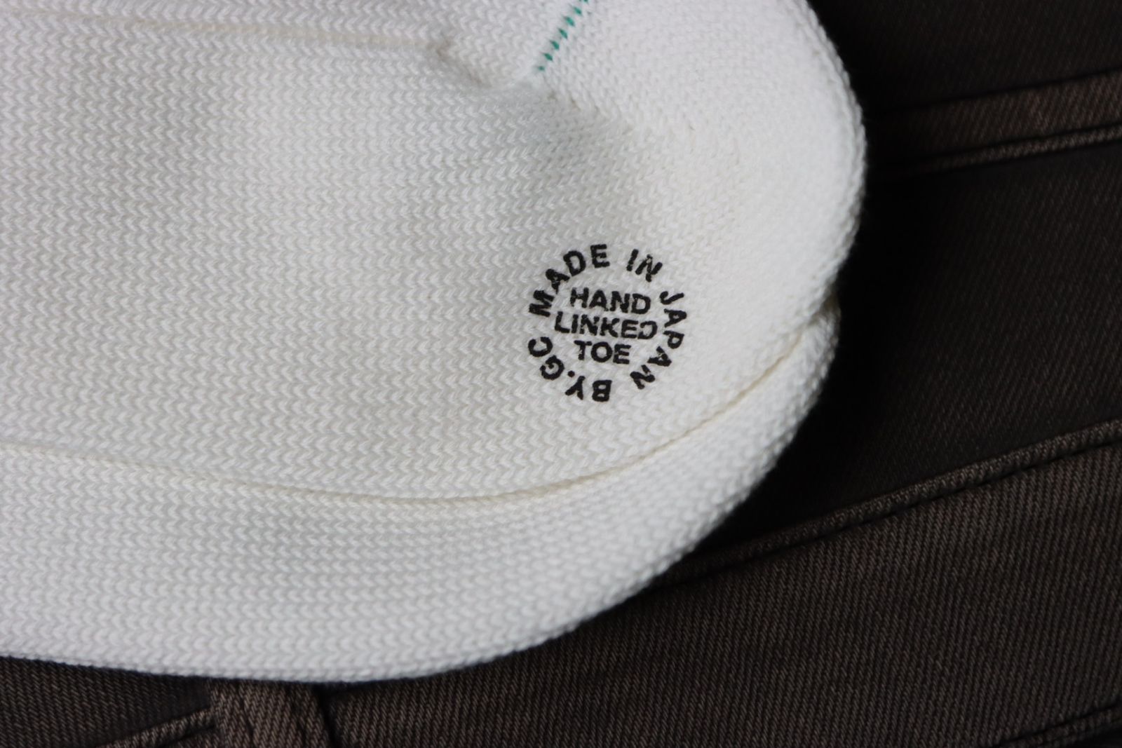 ADULT ORIENTED ROBES(アダルト オリエンテッド ローブス) 22SS AOR RIB SOX(22AOR-3-Z-001)WHITE