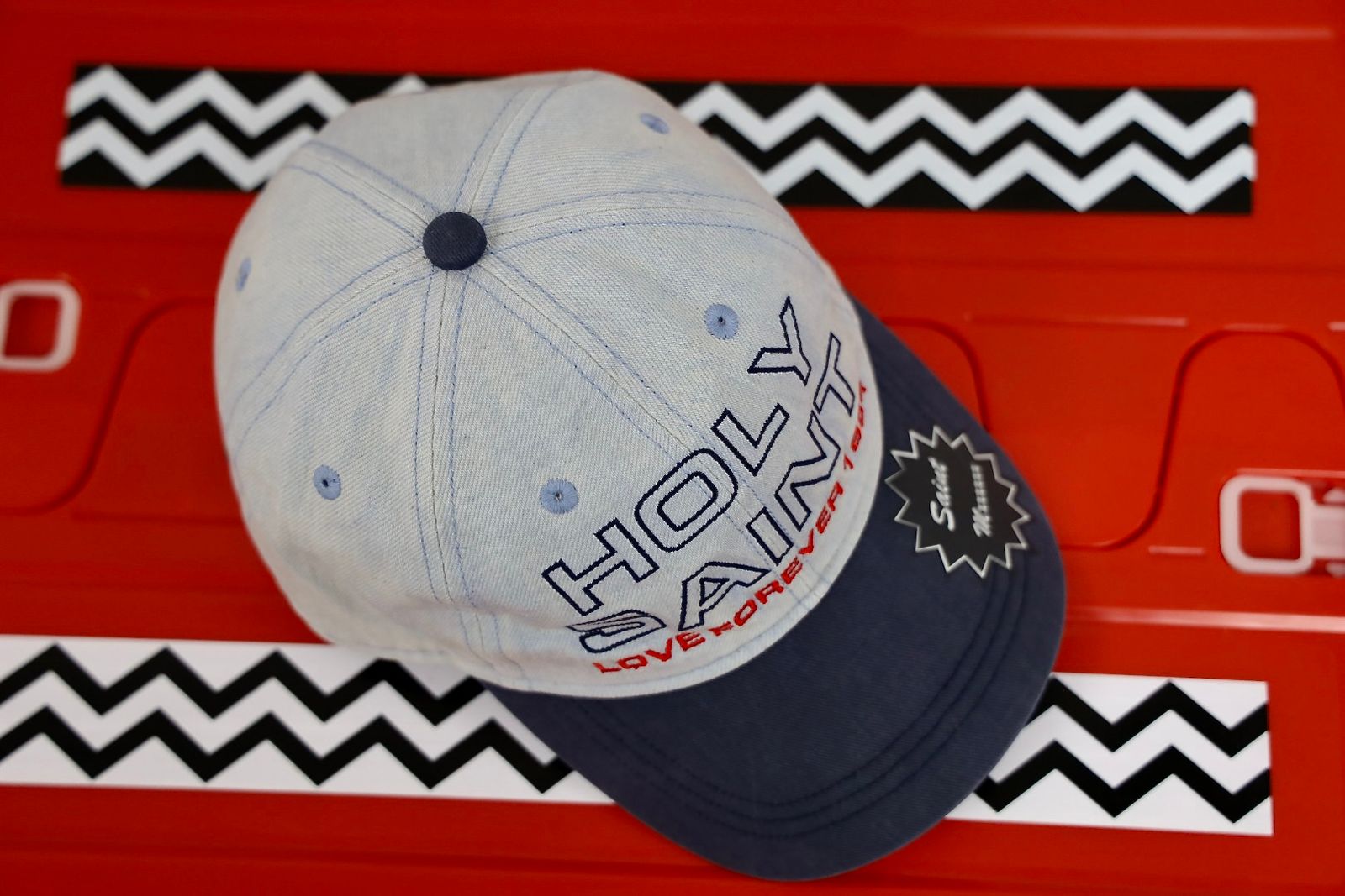 セントマイケル 26SS CAP/DENIM(SM-MK8-0000-083)BLUE