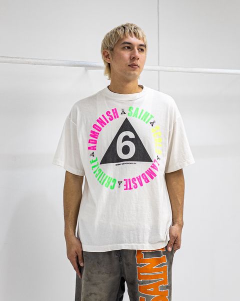 セントマイケル 26SS 6 SS T-SHIRT(SM-MK8-0000-014)WHITE☆4月11日(土)発売！