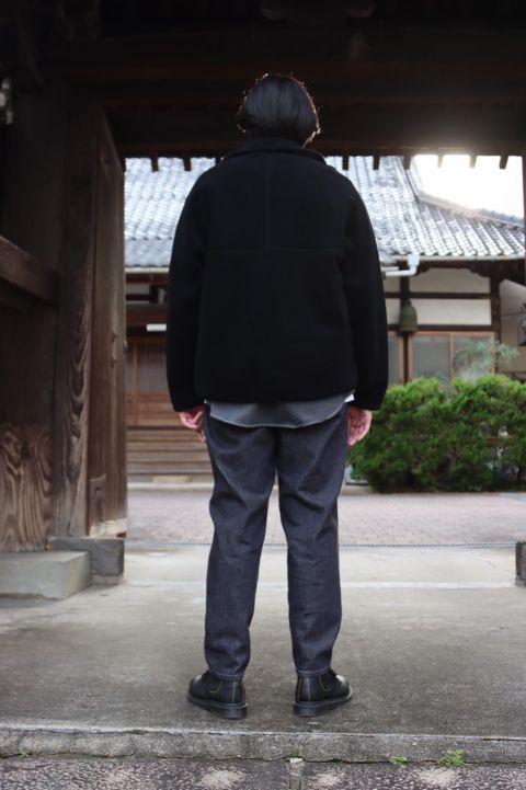 Graphpaper Wool Boa Zip-Up Blouson(GU213-70206B) style.2021.10.25.