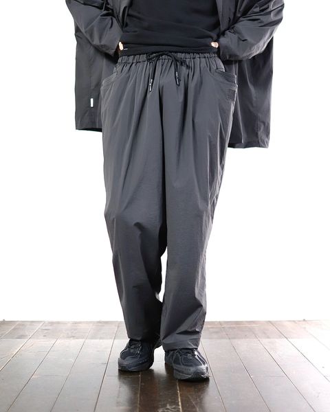 S.F.C 24SS エスエフシー 24SS NYLON SHIRT JACKET&NYLON BAGGY Style 2024.2.22