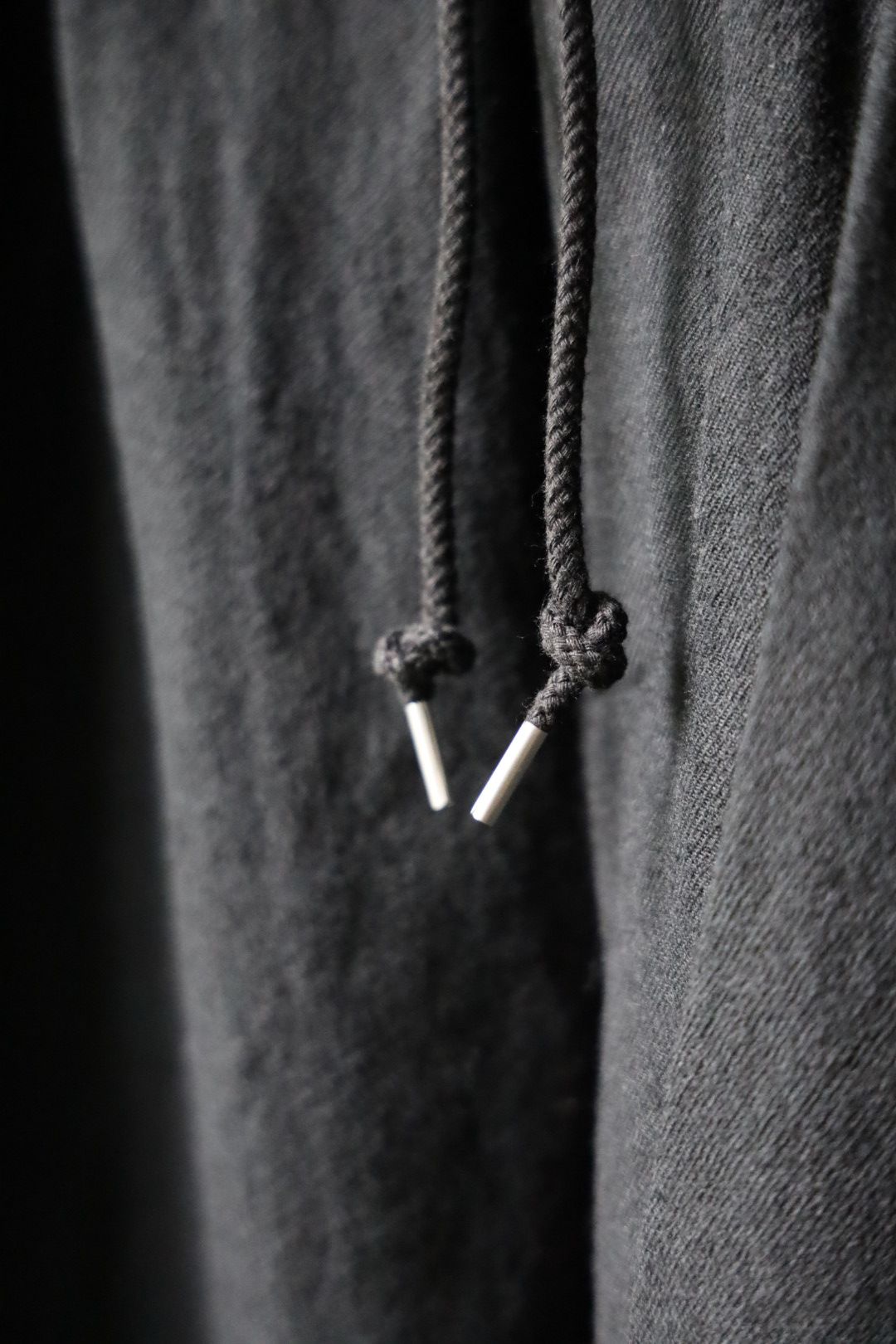 コムデギャルソンオム24AW ウール縮絨サージパンツ(HN-P019-051)BLACK