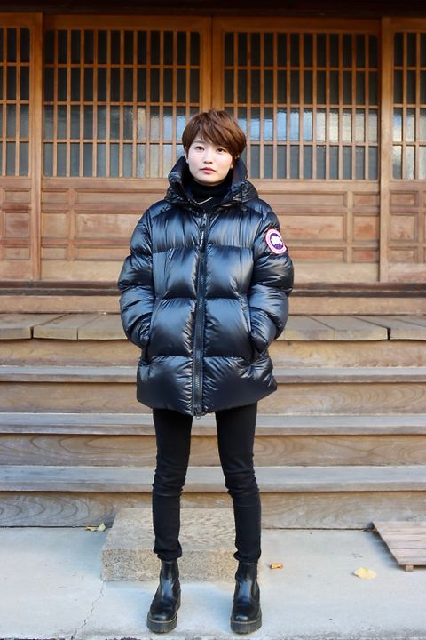 CANADA GOOSE CROFTON PUFFER(2252M)BLACK.style