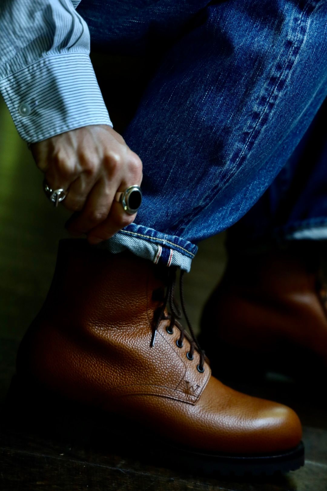 A.PRESSE - アプレッセ Washed Denim Pants E(AP-4004)BLEACH☆8 A.PRESSE - アプレッセ Washed Denim Pants E(AP-4004)BLEACH☆8