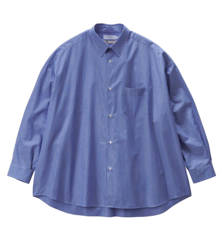 トップス Graphpaper 20SS Regular Collar Shirt 2 Broad S/S Oversized Regular Collar Shirt – Graphpaper