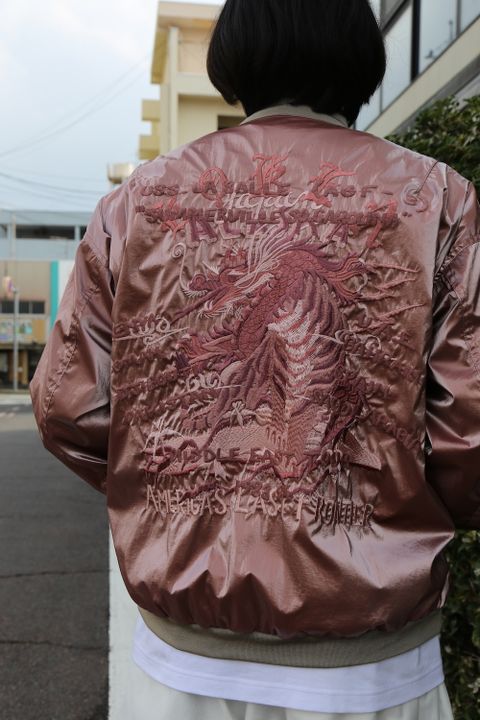 doublet GRADATION CHAOS EMBROIDERY BLOUSON style.2021.3.14.
