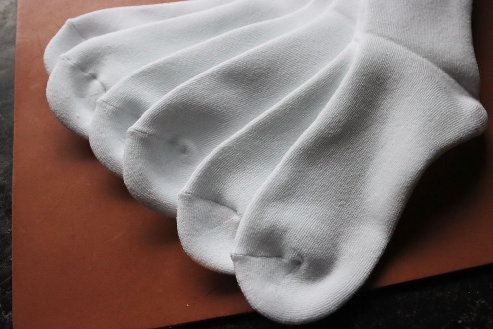 グラフペーパー ソックス 3-Pack Socks(WHITE)